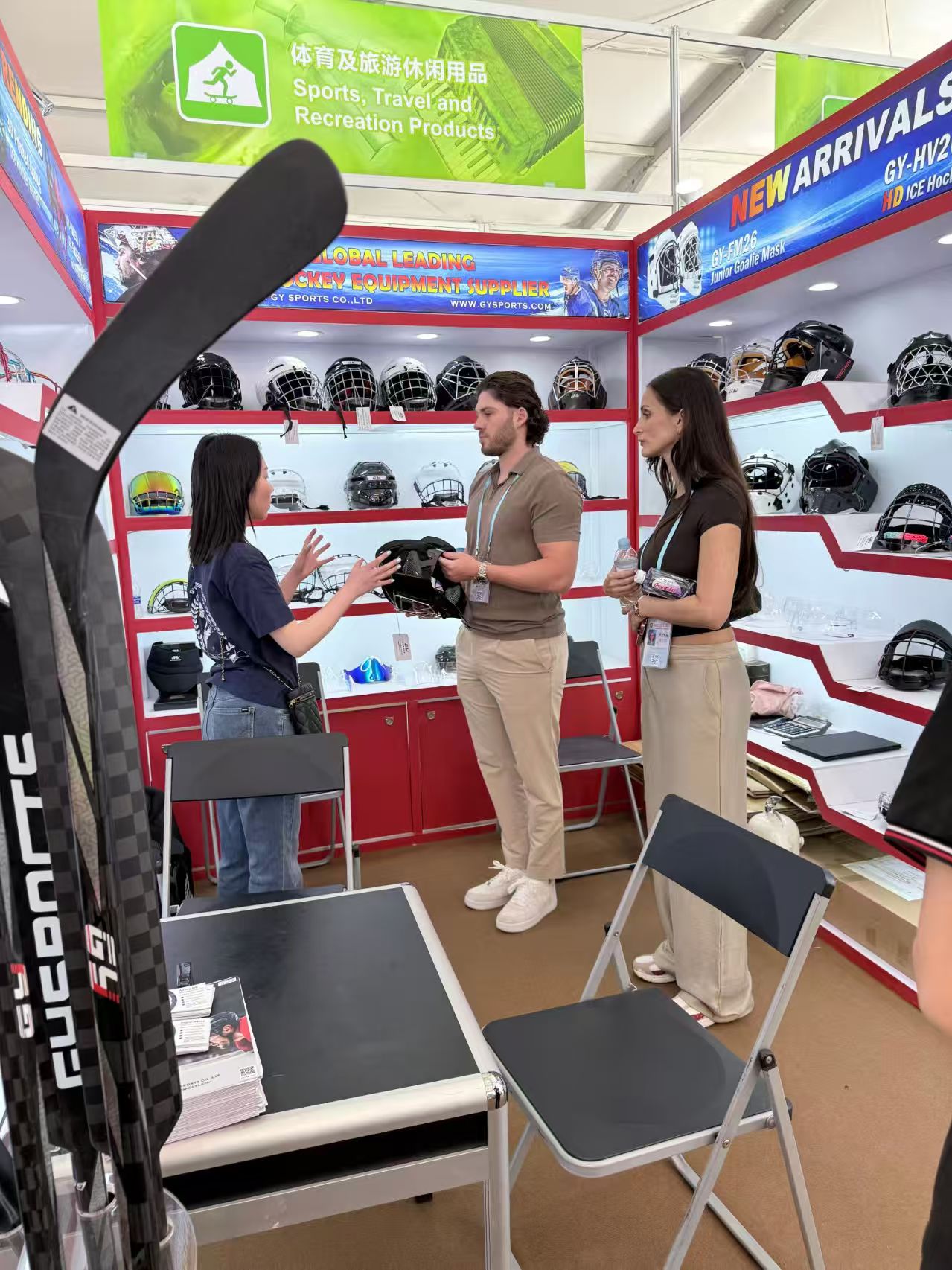139. Canton Fair erfolgreich abgeschlossen – GYHockey erhält weltweite Anerkennung für Eishockey-Schutzausrüstung
