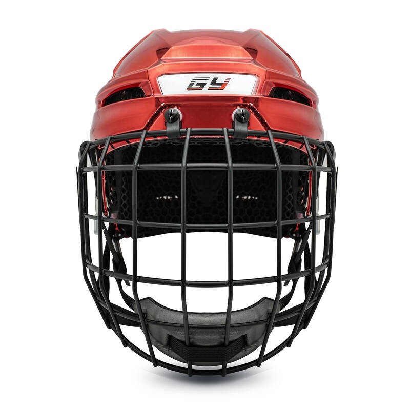 Fortschrittlicher Eishockeyhelm mit 3D-Gitterdruck-Innenfutter