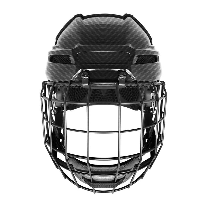 Carbonfaser-3D-gedruckter Liner-Eishockeyhelm