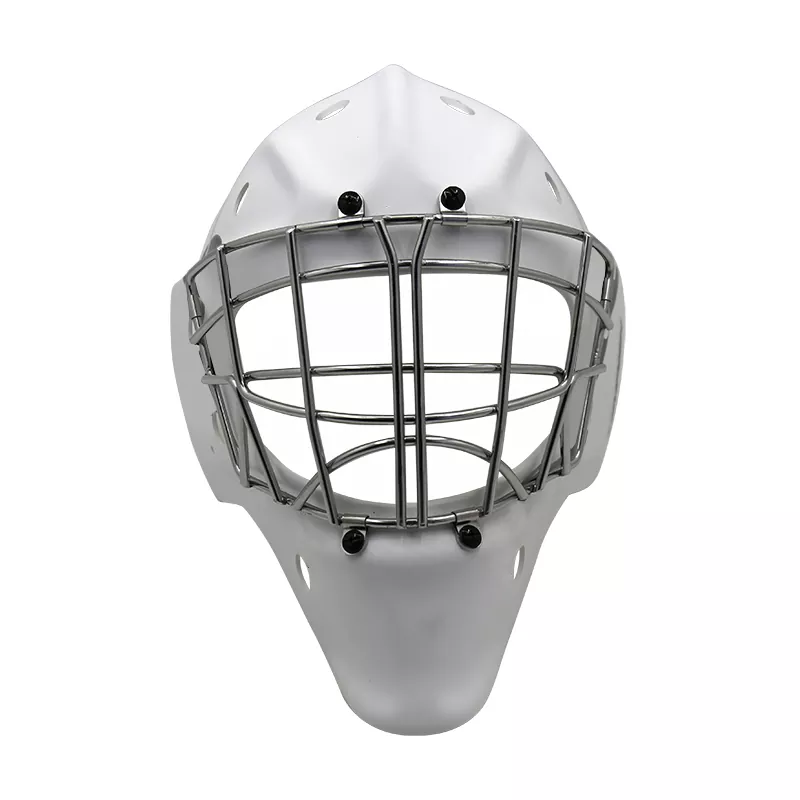 Unihockey-Helm mit Gitter