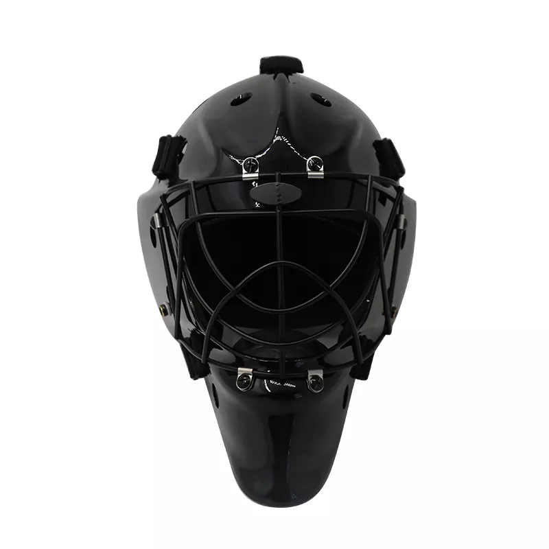 Unihockey-Helm mit vertikalem Käfig