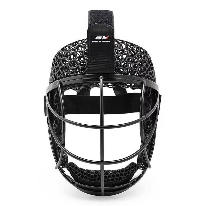 Hochsichere Feldhockey-Defensiv-Eckmaske – individuell 3D-gedrucktes Schaumstoff-Meta