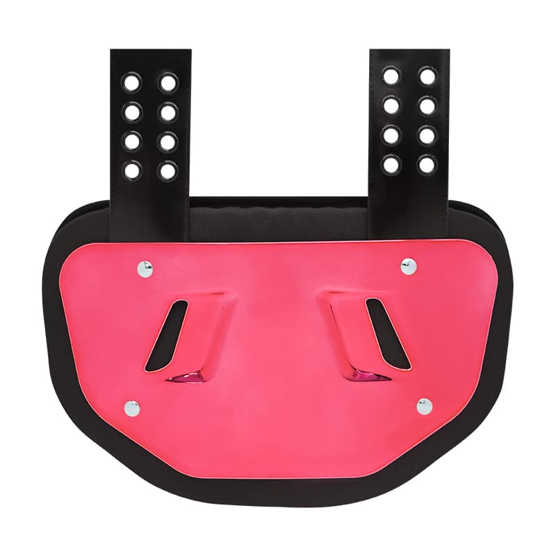 Pro-Grade Chromeshield-Rückplatte | Schlagfester Wirbelsäulenschutz für Linemen und Linebacker